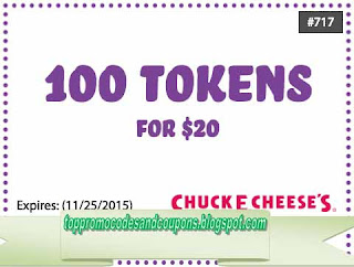 Free Printable Chuck E Cheese Coupons