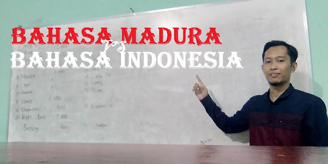 bahasa madura dan bahasa indonesia