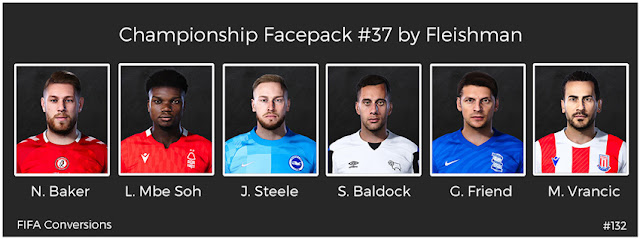 Championship Facepack #37 For eFootball PES 2021