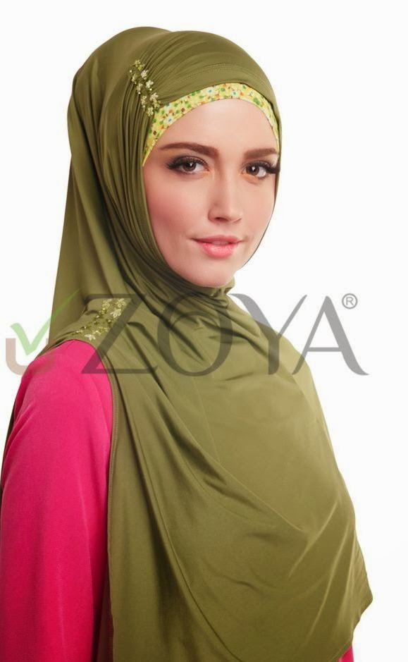 Zoya Modern  Jilbab Modis Terbaru  Tunik Modern: Bergo 