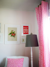 Baby girl pink nursery