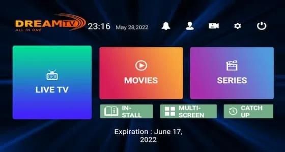 التطبيق الاسطورى DREAMTV لمشاهدة القنوات الرياضية و الافلام والمسلسلات