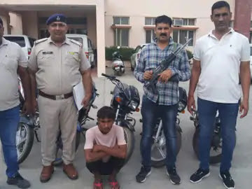 Arrested with 5 stolen bikes: Stolen from Jind and Barwala; CIA caught from Apollo Road