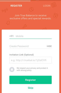 truebalance app invite and earn