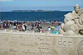 "Make Way for Ducklings" en el Festival de Esculturas de la Playa de Revere 