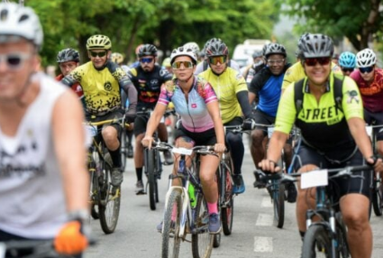 CIRCUITO DE BIKE EM AMPARO REÚNE CENTENAS DE CICLISTAS