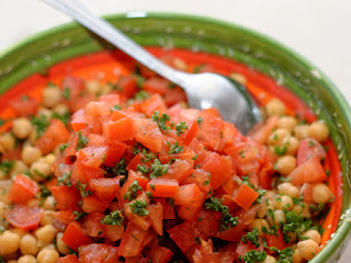 Salade de pois chiches 