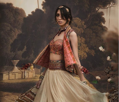 Gypsy bridal blouse design