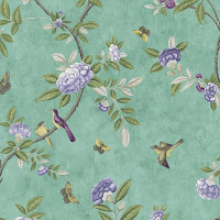 Chinoiserie Wallpaper Birds