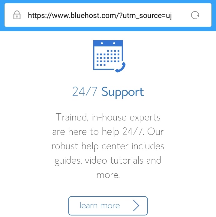 24/7support, bluehost,hosting,Wordpress