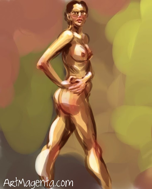 Life drawing from ArtMagenta.com