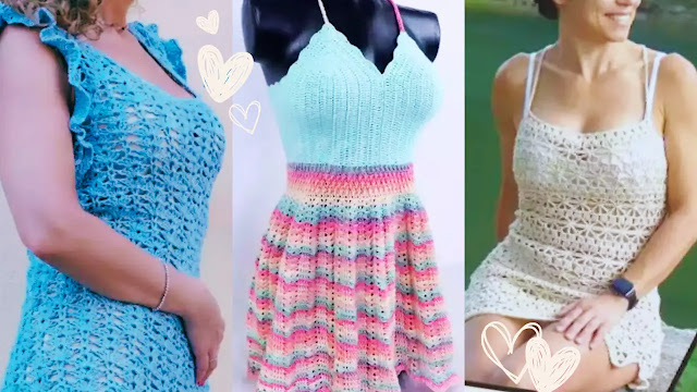 ¡Mucho cuidado con estos vestidos a crochet! No los tejas nunca 😫