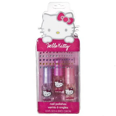 HELLO KITTY NAIL POLISH AT