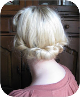 quick and easy vintage hair victory rolls with a hair rat and gibson tuck summer retro hairstyle tutorial