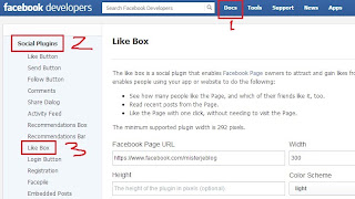 Cara Mudah Membuat Facebook Page Like Box di Blog
