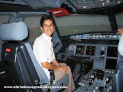. scary ride to 446 people on the Airbus A380, I was invited to tour the . (airbus christine in sim )