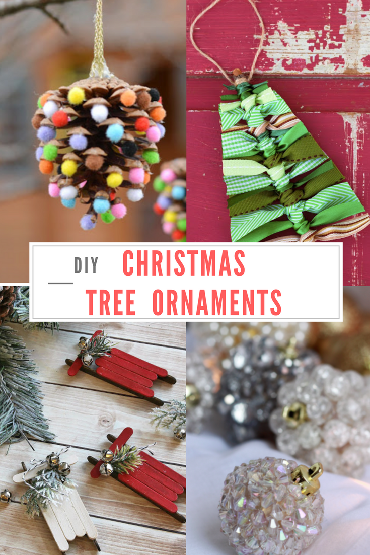 do it yourself divas: 7 Unique DIY Christmas Tree Ornaments