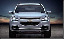 chevrolet trailblazer frunt view