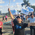  Por el Día del Jubilado hubo caminata en la Costanera