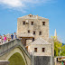 A Hot Day in the Old Town of Mostar