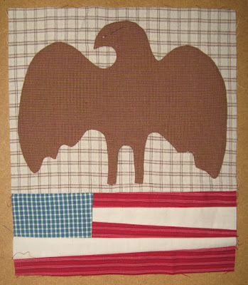 Eagle and Flag for Cheri Payne's Sweet Land of Liberty