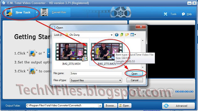 Best And Free Softwares Tools Total Video Converter E.M 3.71 Image 