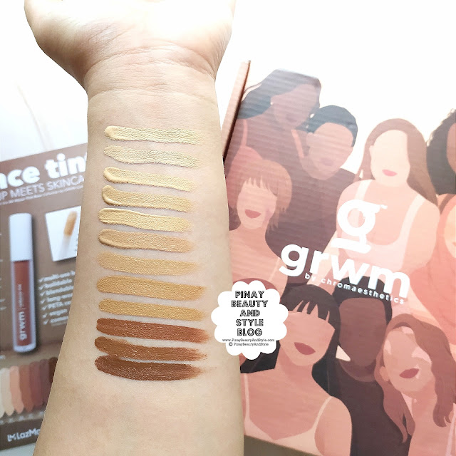 GRWM Cosmetics Radiance Tint Review Swatches and Price