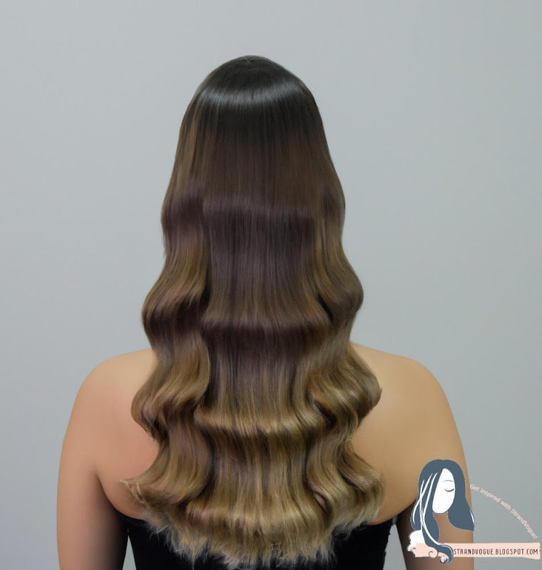 Versatile long layered haircut