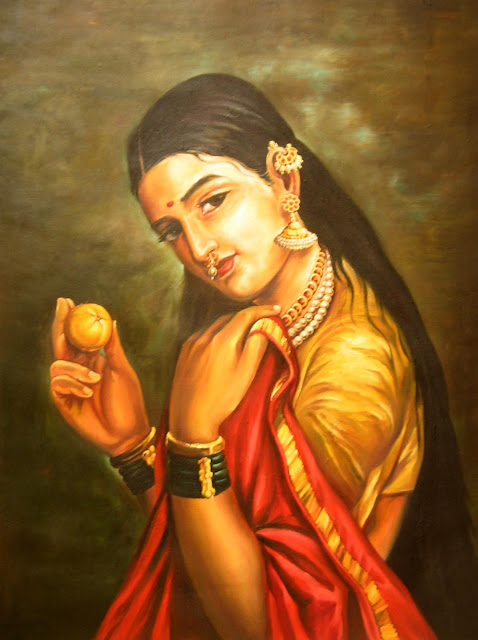 My Dreams     Raja Ravi Varma Arts Indian Art Paintings