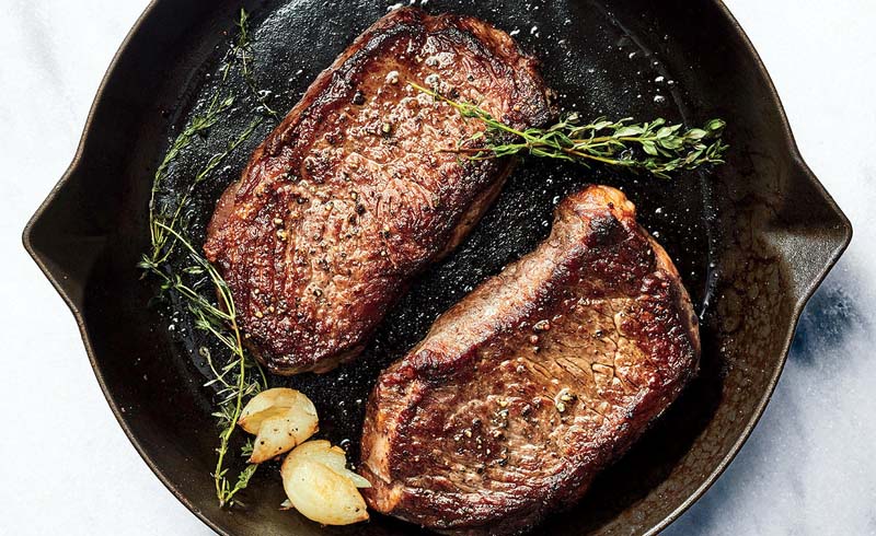 Pan-Seared Strip Steak