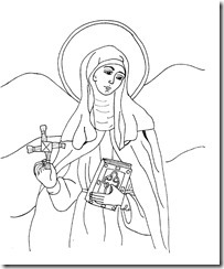 St Brigid to color