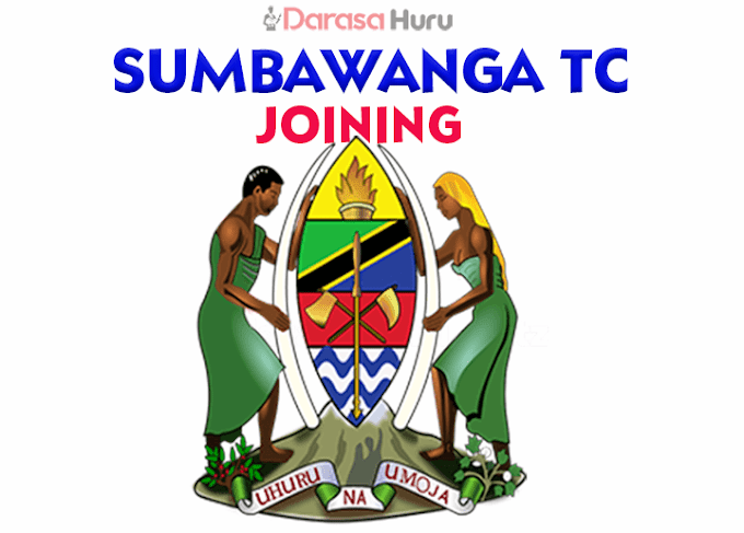 Sumbawanga Teachers College Joining instruction 2024/2025