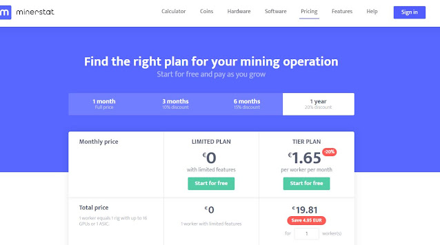 أحسن موقع Minerstat لربح من التعدين Minerstat