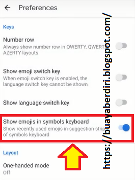 Cara Menambahkan Simbol Gambar Emoji di Keyboard Xiaomi