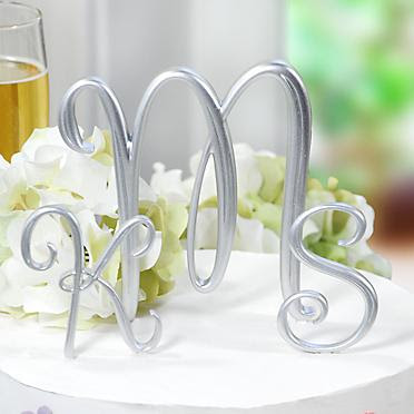 Wedding Cake Initial Toppers on Wedding Planners   Event Co Ordinators  Its All About The Cake