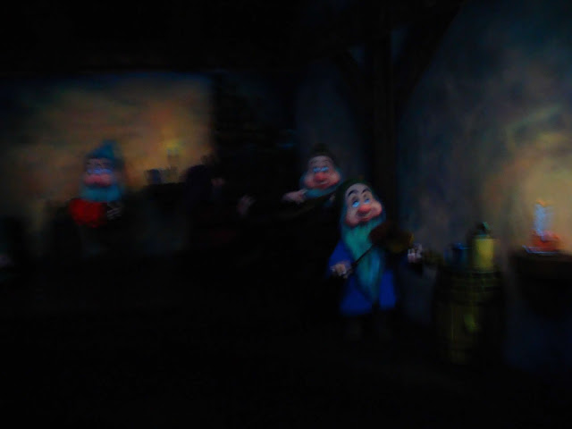 Dwarfs House Scene Snow White's Adventures Magic Kingdom Walt Disney World