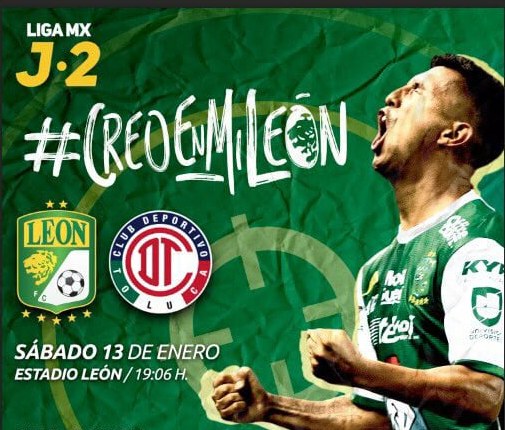 León vs Toluca EN VIVO ONLINE por la Jornada 2 de La Liga Mx. HORA Y CANAL