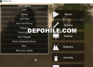 Unturned 3.27.x Metallic Loader ESP,Aim Hilesi Ocak 2019 Türkçe