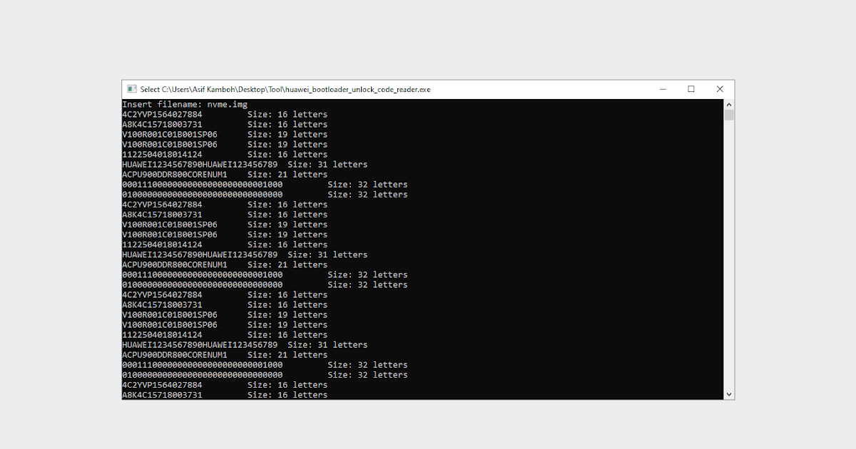 Huawei Bootloader Unlock Code Reader Tool Gsmware