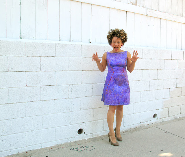 oonaballoona | a sewing blog by marcy harriell | burdastyle space dress