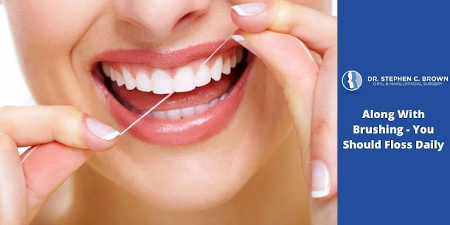 Along With Brushing - You Should Floss Daily