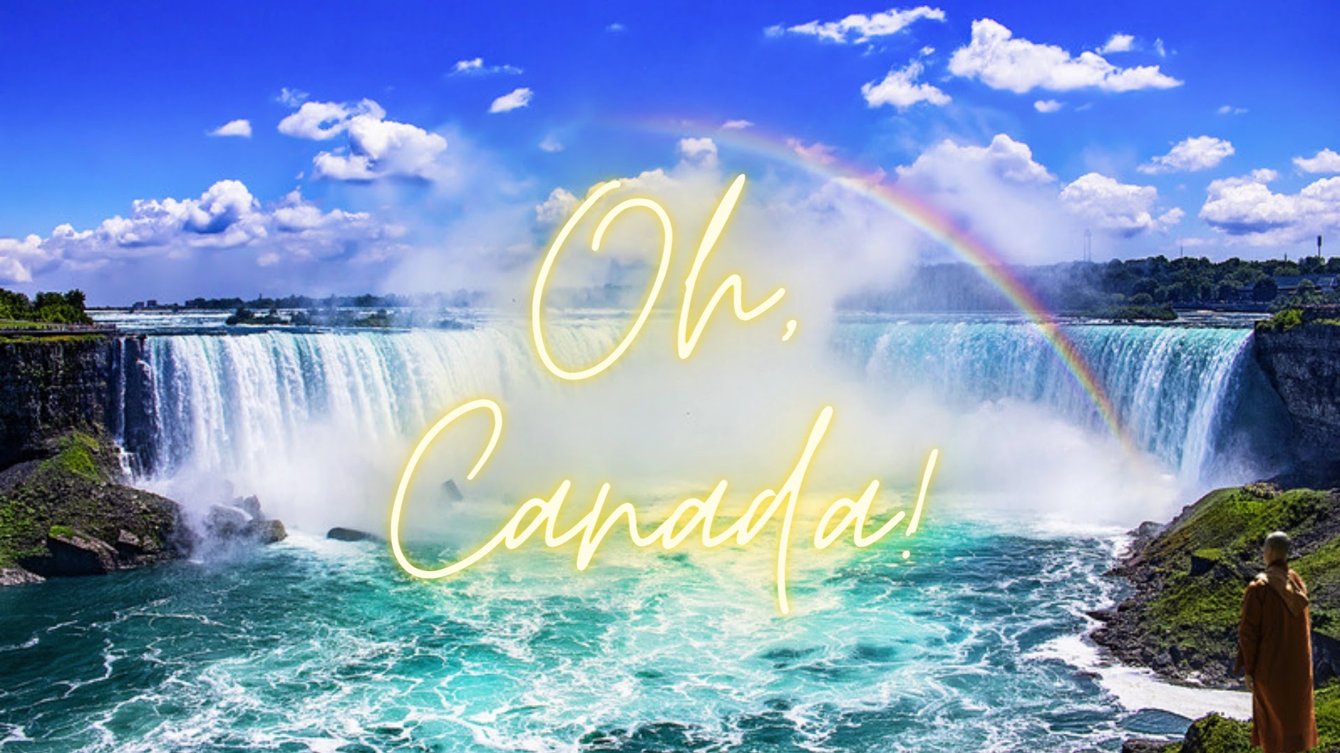 Niagara Falls Canada Rainbow Waterfall