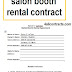 salon booth rental contract - free sample template