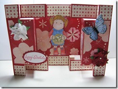 Birthday Swap card for Donna (BF)