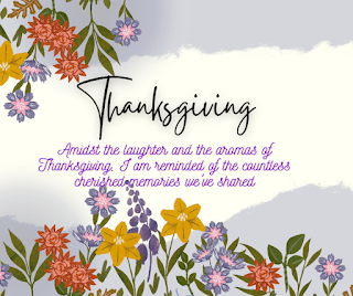 Image of thanksgiving cherished memories