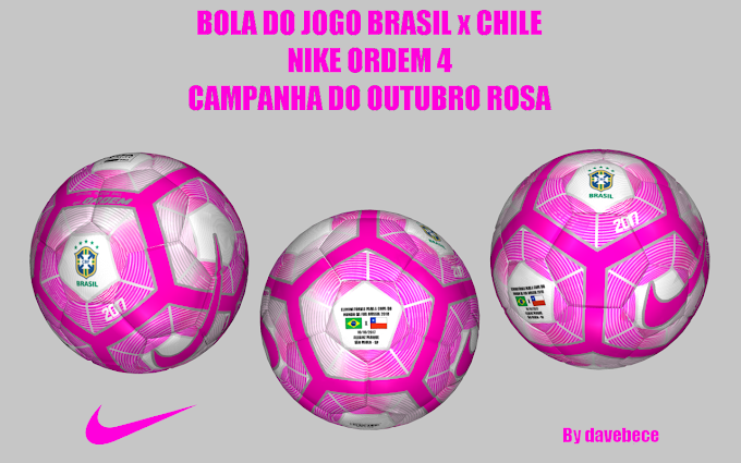 Bola Ordem V | Brasil X Chile | Outubro Rosa