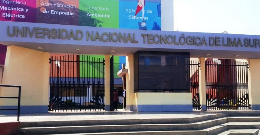 SUNEDU otorga licenciamiento a Universidad Nacional Tecnológica de Lima Sur - www.sunedu.gob.pe