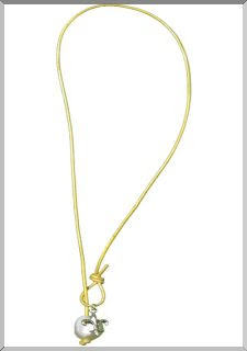 Freshwater Pearl on Gold Leather 'Saints AB' Necklace