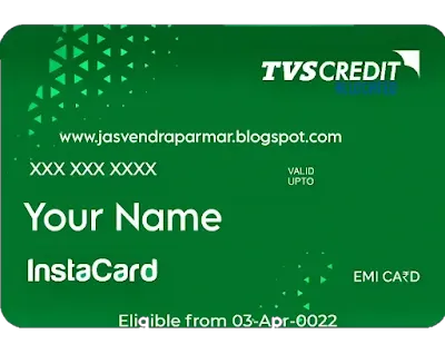 Tvs Credit Insta Card