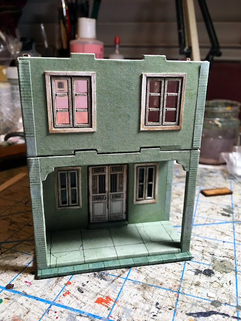 28mm Chinese MDF Building: Dragonfrog Asian Shop 5